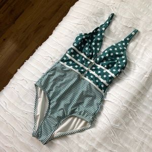 Anthropologie x Allihop One Piece Bathing Suit